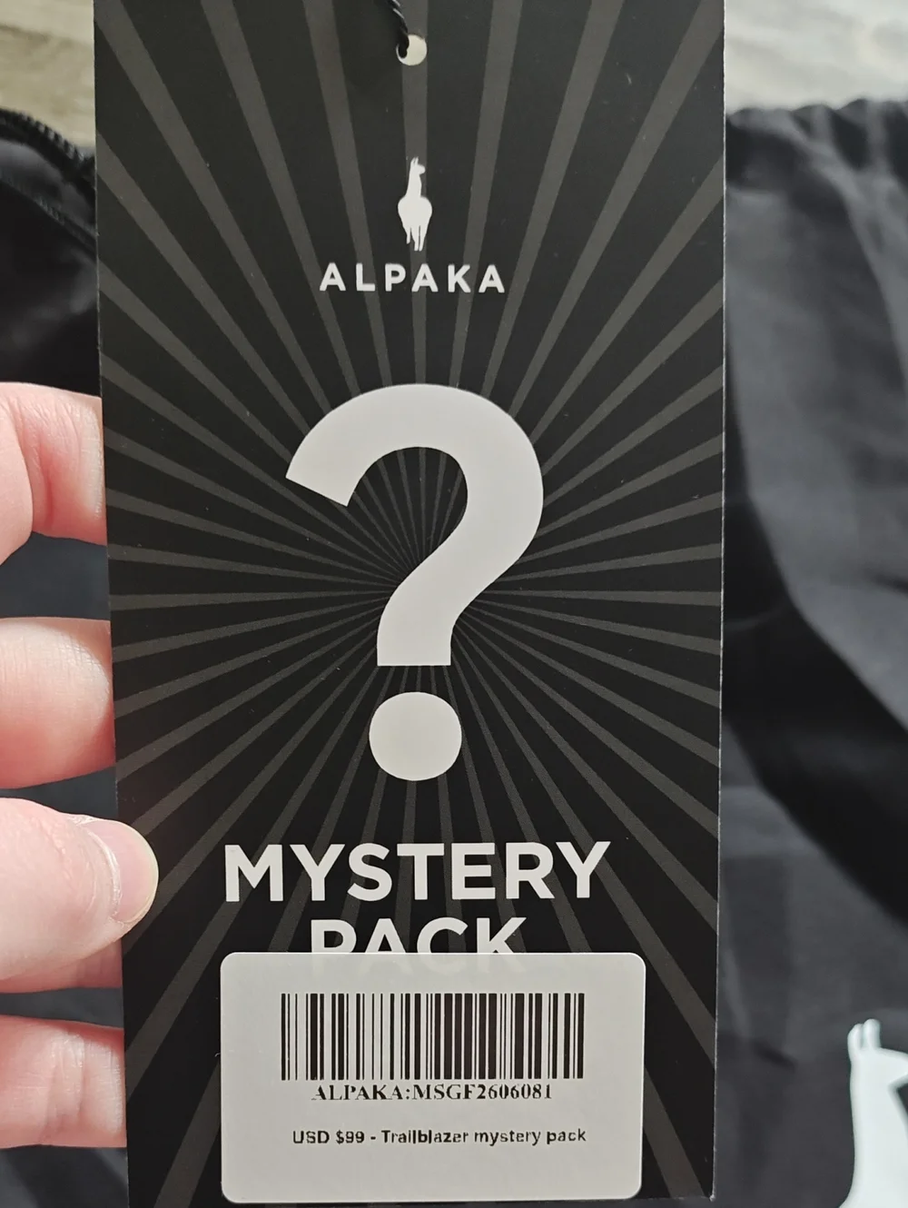 Alpaka Trailblazer Mystery Pack. Metro Backpack, Zip Travel Wallet, Carabiner